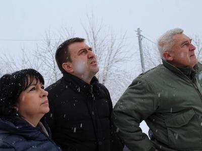 Министър Петкова посети област Враца, където вследствие на обилния сняг са нанесени най-сериозни поражения на електропреносната мрежа