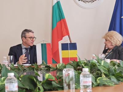 Газ, ток и мостове над Дунав: министър Трайков и посланика на Румъния у нас обсъдиха стратегически връзки в региона