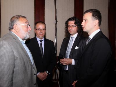Заместник-министърът на енергетиката Жечо Станков по време на откриването на българо-италиански форум 