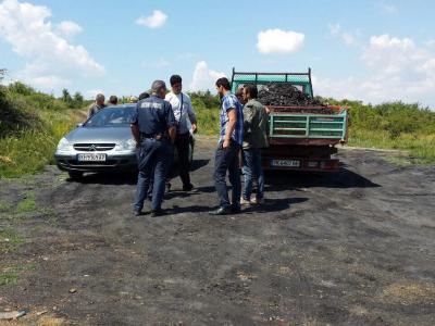 Установен бе незаконен добив на въглища в района на Бобов дол