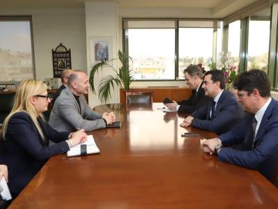 Министрите Росен Христов и Костас Скрекас проведоха първо заседание на работната група за петролопровода Александруполис-Бургас