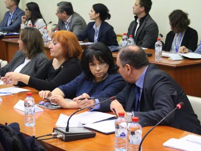 Министърът на енергетиката Теменужка Петкова на представянето на проекта 