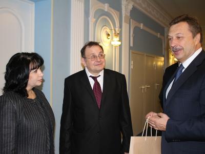 Министър Петкова се срещна с председателя от руска страна на междуправителствената комисия Сергей Герасимов