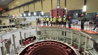 Министър Трайков: Хидроагрегат 3 на ПАВЕЦ „Чаира“ ще бъде пуснат в експлоатация в началото на април