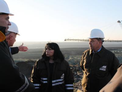 Министър Теменужка Петкова посети рудник 