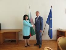 Minister Petkova and Slovak Minister of Economy Vazil Hudák have discussed the development of the project Eastring 